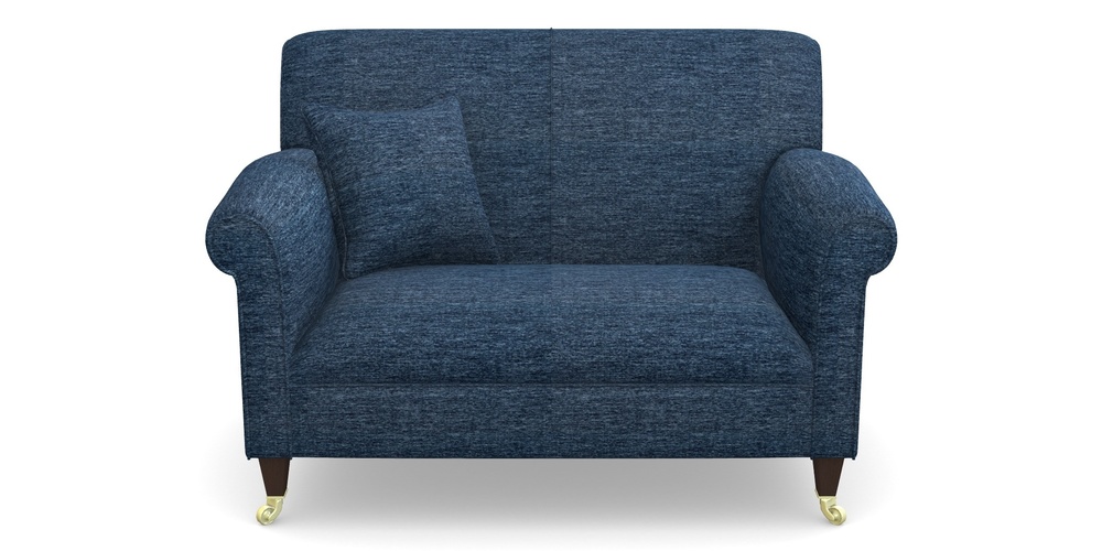 Product photograph of Petworth Snuggler In Textured Velvet - Denim from Sofas and Stuff Limited