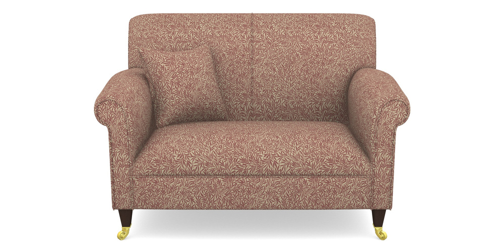 Product photograph of Petworth Snuggler In V A Drawn From Nature Collection - Willow - Red from Sofas and Stuff Limited
