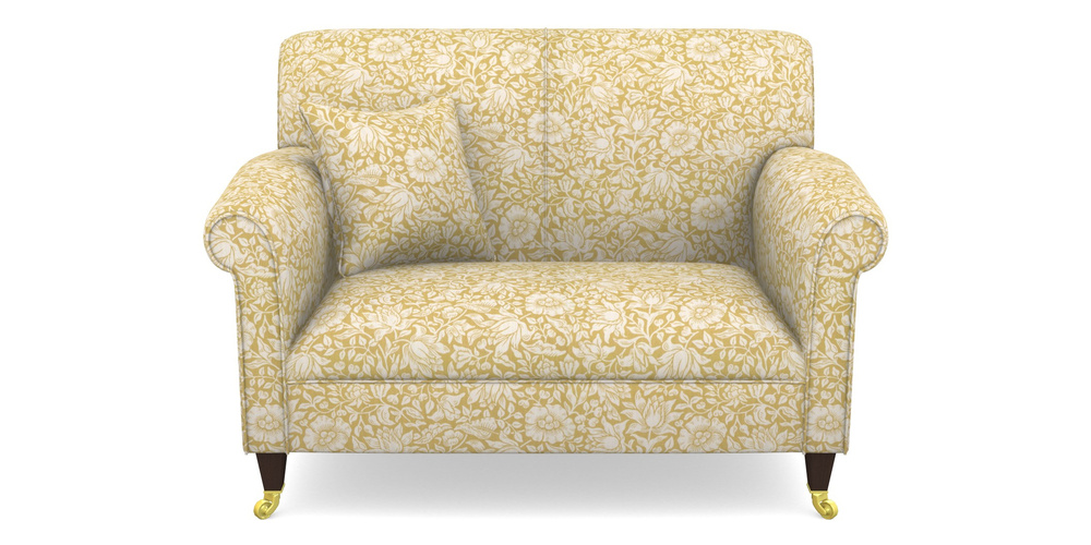 Product photograph of Petworth Snuggler In William Morris Collection - Mallow - Weld from Sofas and Stuff Limited