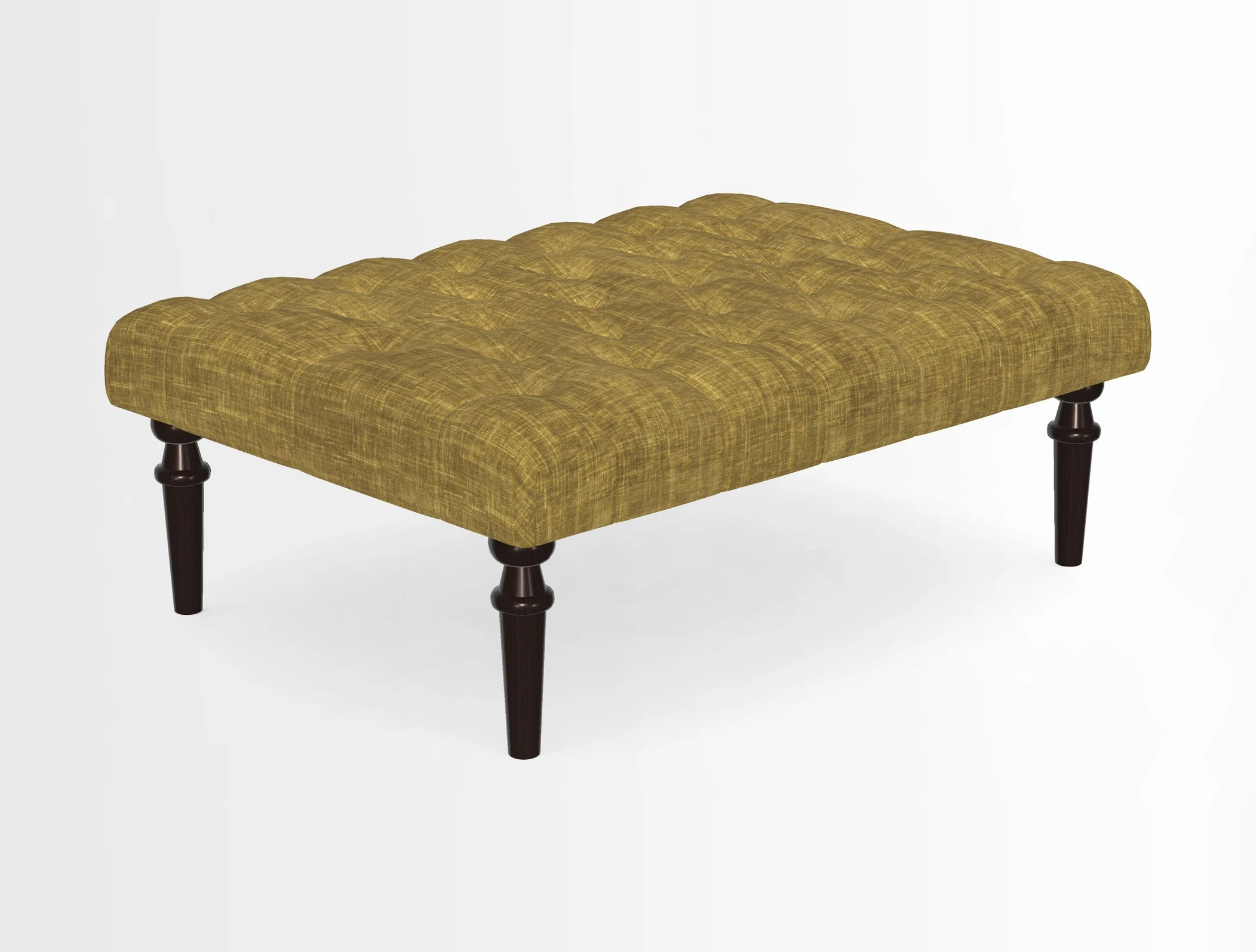 Pentlow Footstool in Mulberry Pompadour Floral Velvet Spice