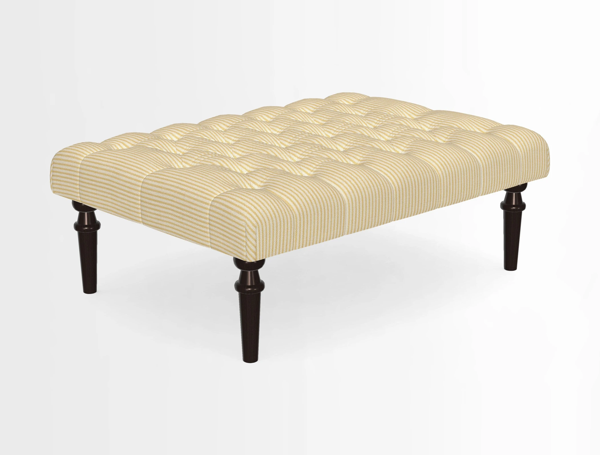 Pentlow Footstool in Mulberry Pompadour Floral Velvet Spice