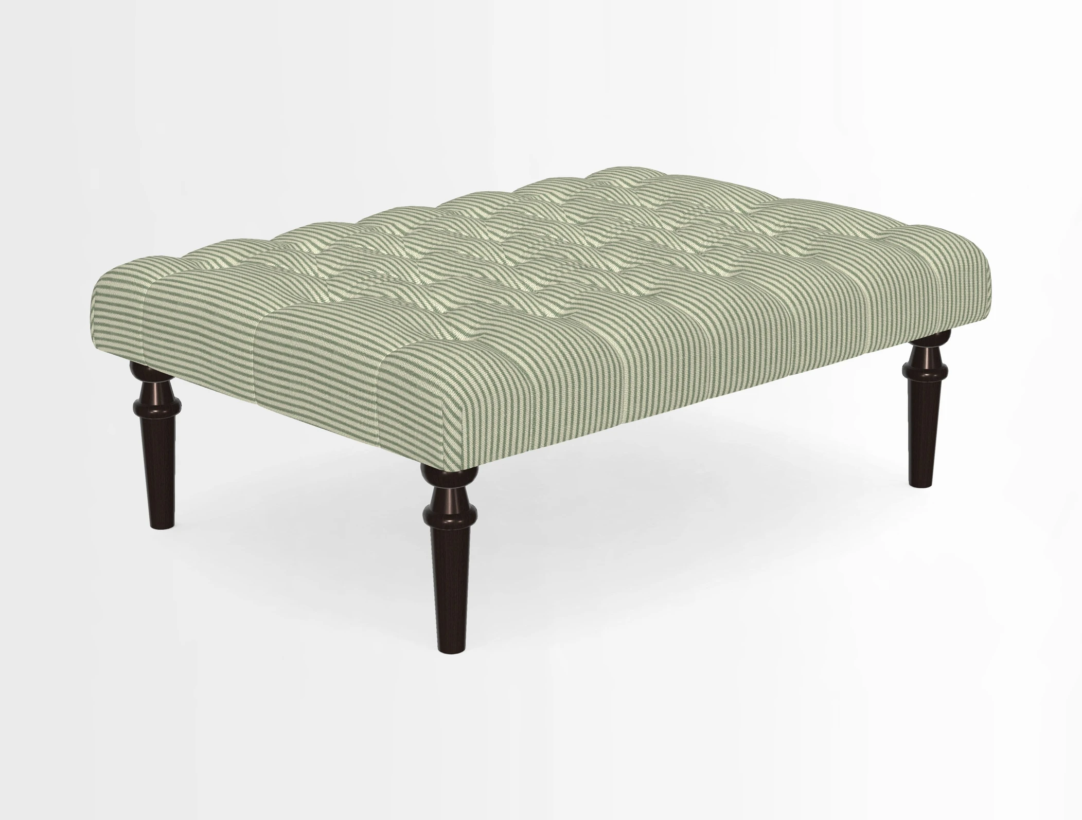 Pentlow Footstool in Mulberry Pompadour Floral Velvet Spice