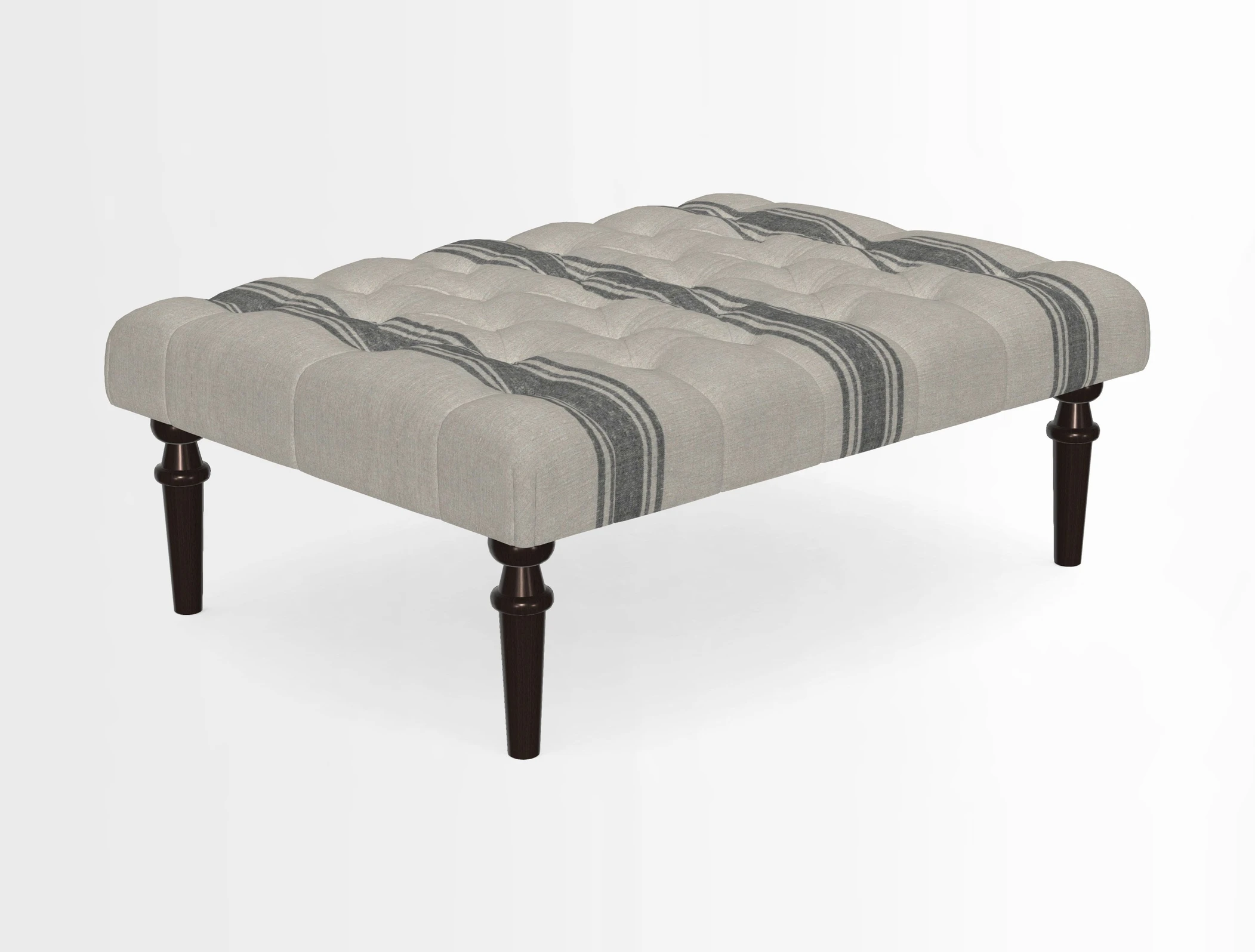 Pentlow Footstool in Mulberry Pompadour Floral Velvet Spice