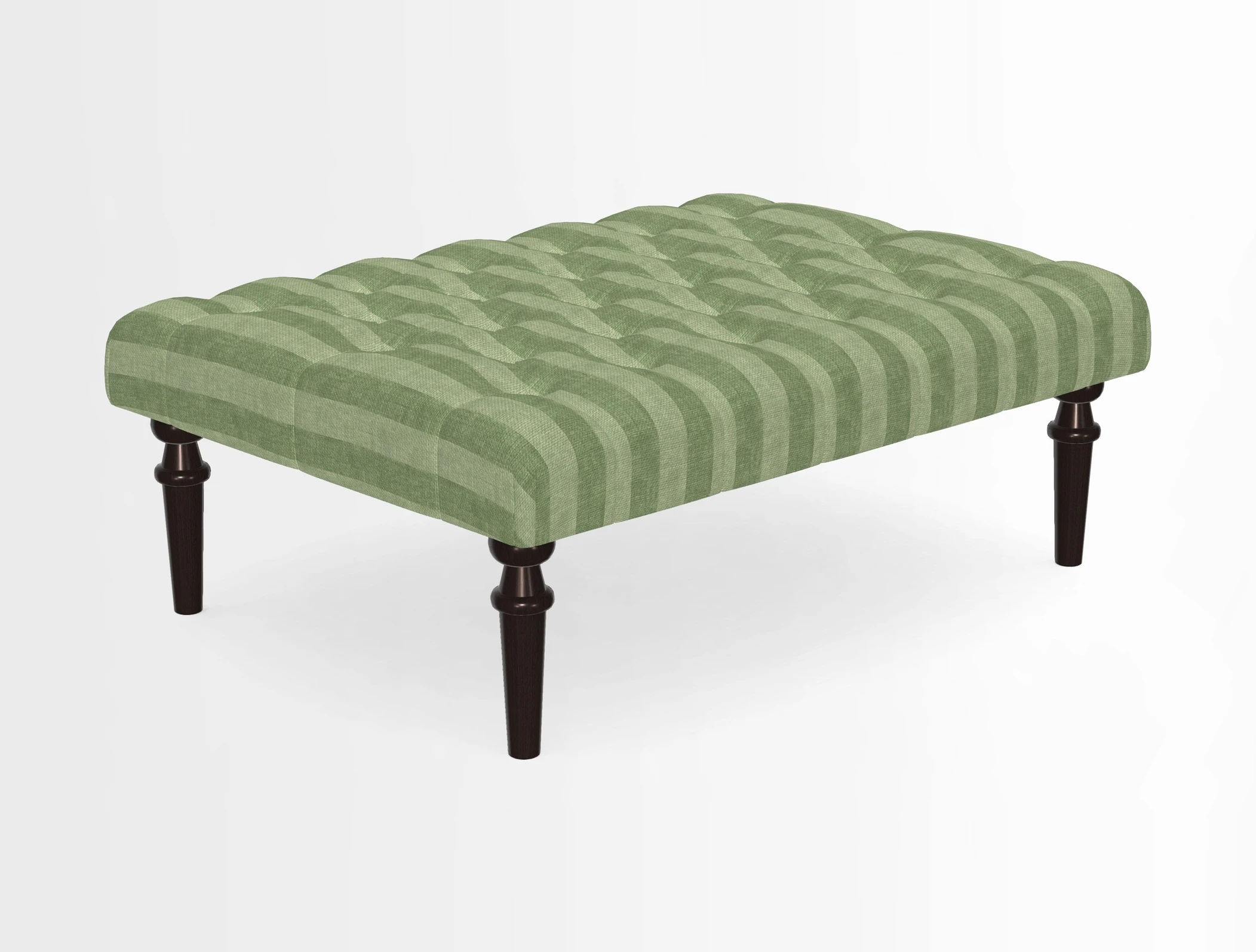 Pentlow Footstool in Mulberry Pompadour Floral Velvet Spice