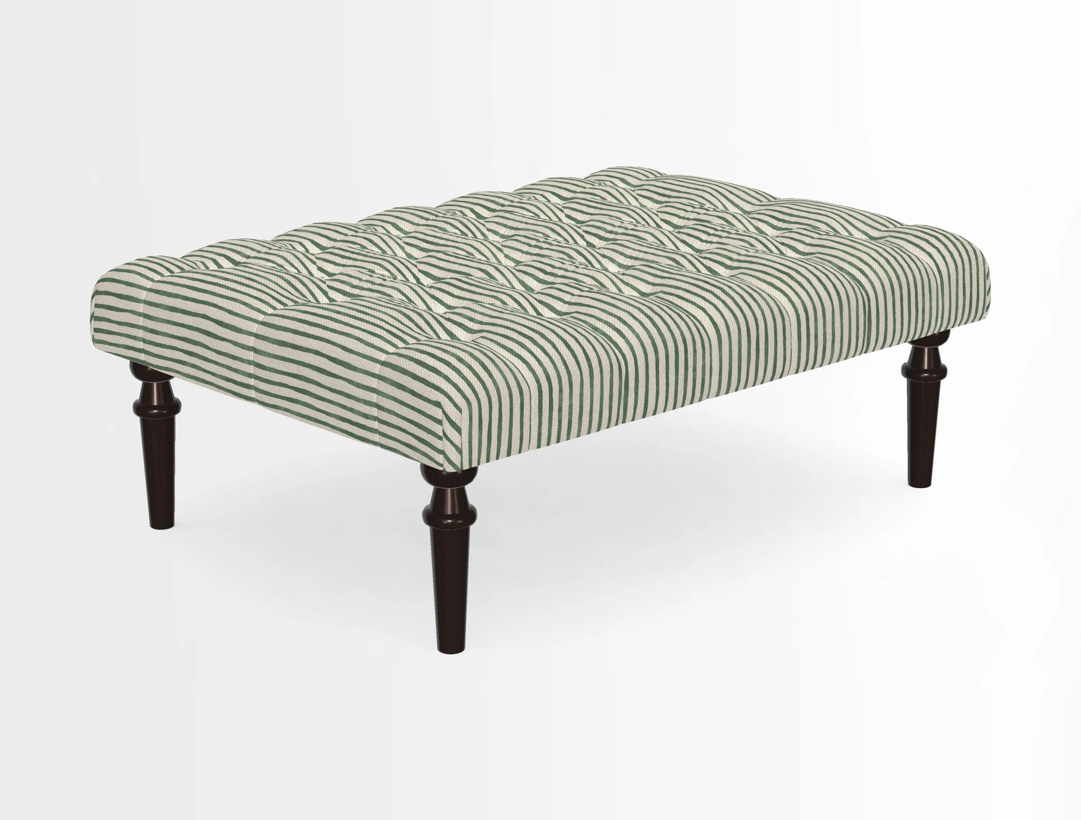 Pentlow Footstool in Mulberry Pompadour Floral Velvet Spice