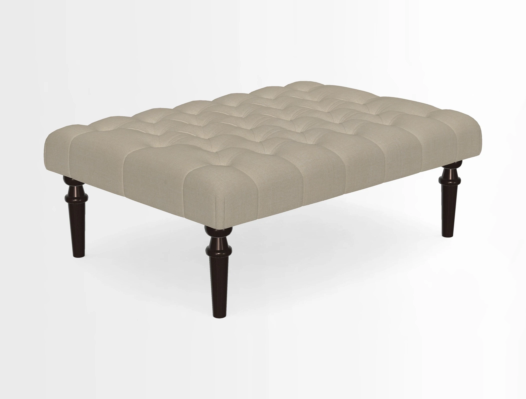 Pentlow Footstool in Mulberry Pompadour Floral Velvet Spice