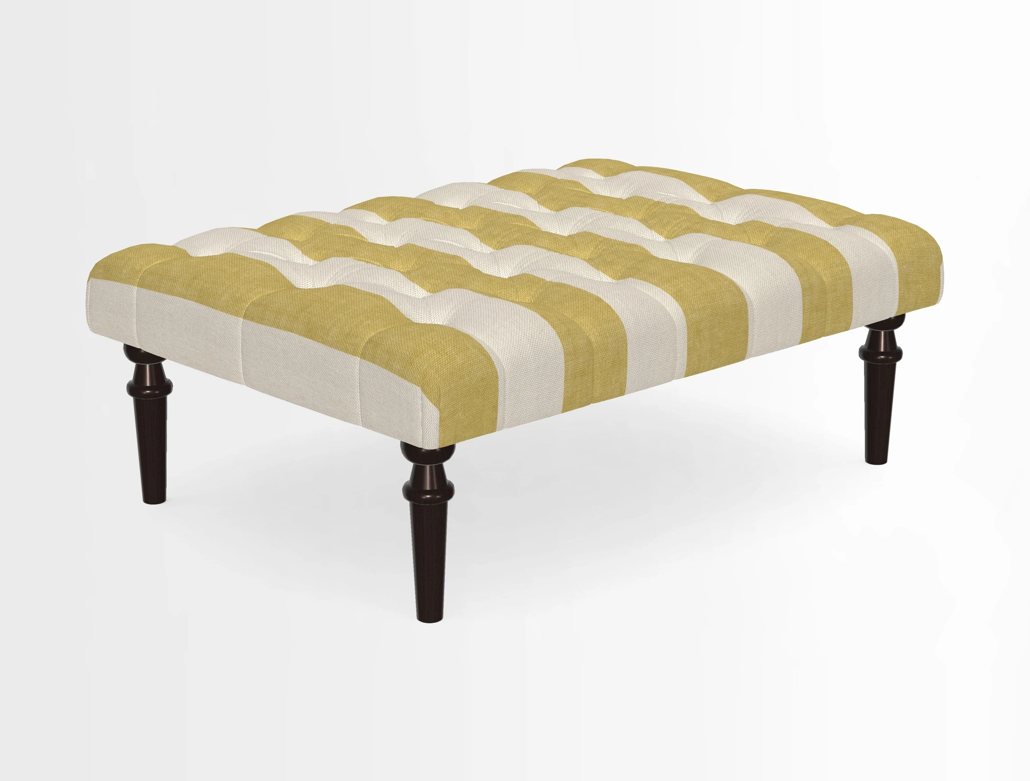 Pentlow Footstool in Mulberry Pompadour Floral Velvet Spice
