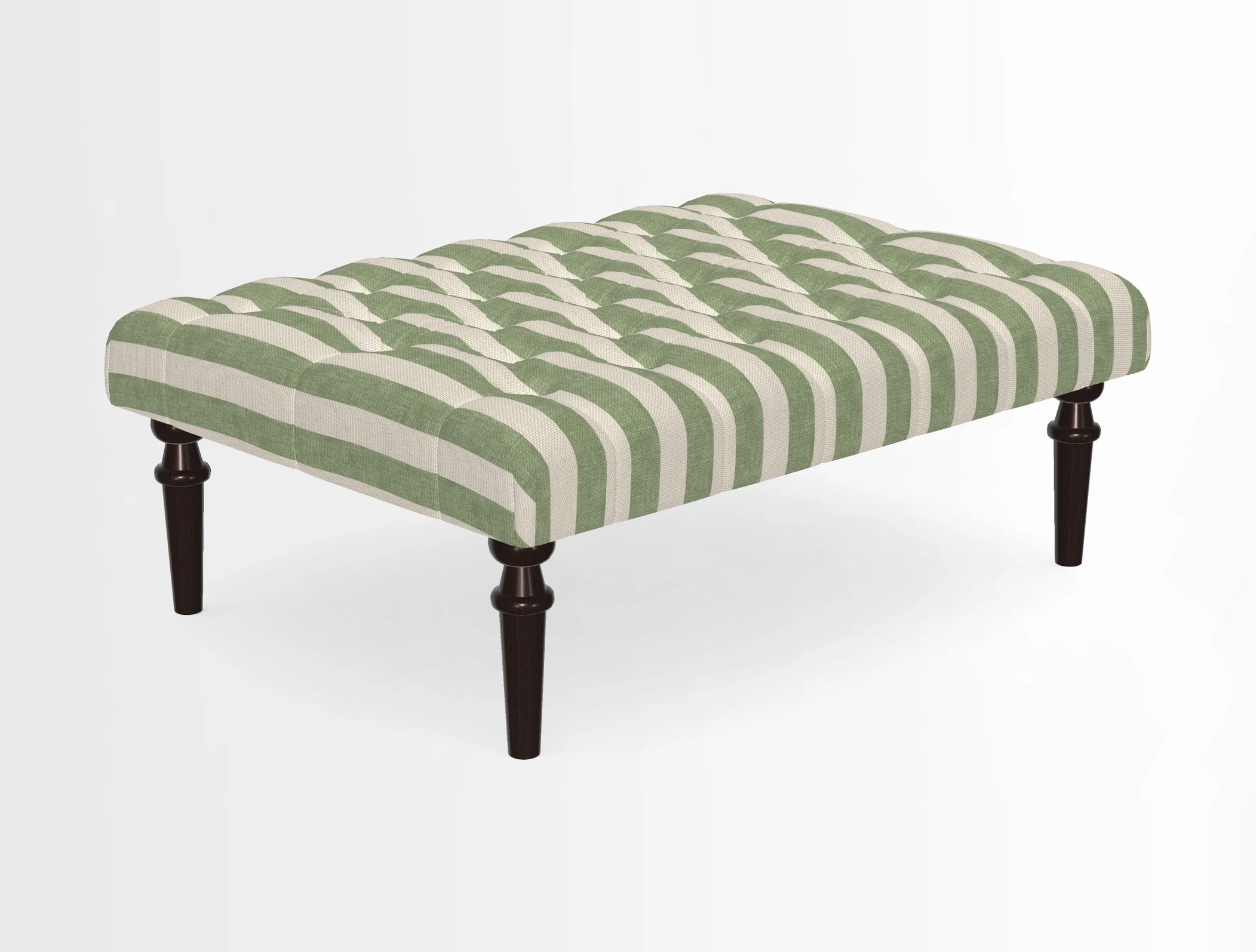 Pentlow Footstool in Mulberry Pompadour Floral Velvet Spice