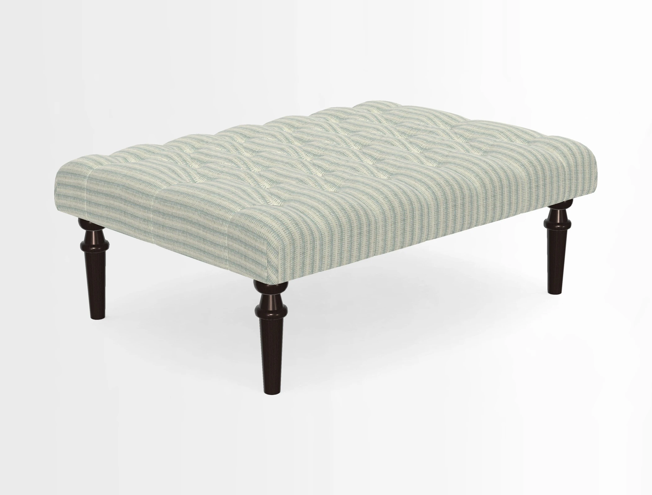 Pentlow Footstool in Mulberry Pompadour Floral Velvet Spice