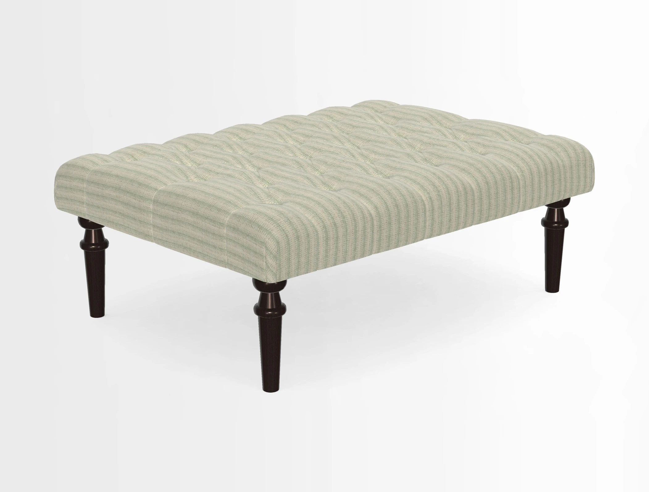Pentlow Footstool in Mulberry Pompadour Floral Velvet Spice