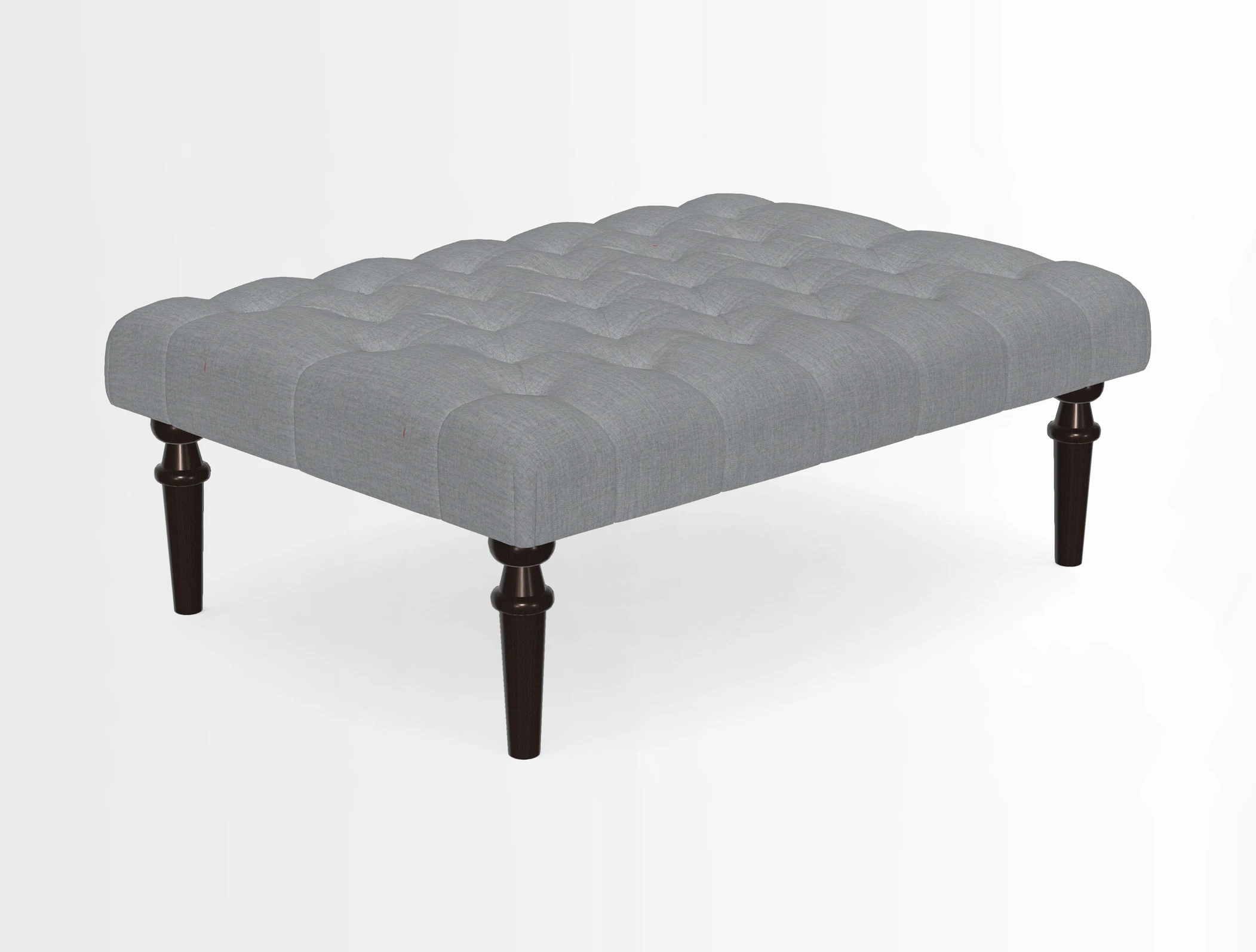 Pentlow Footstool in Mulberry Pompadour Floral Velvet Spice