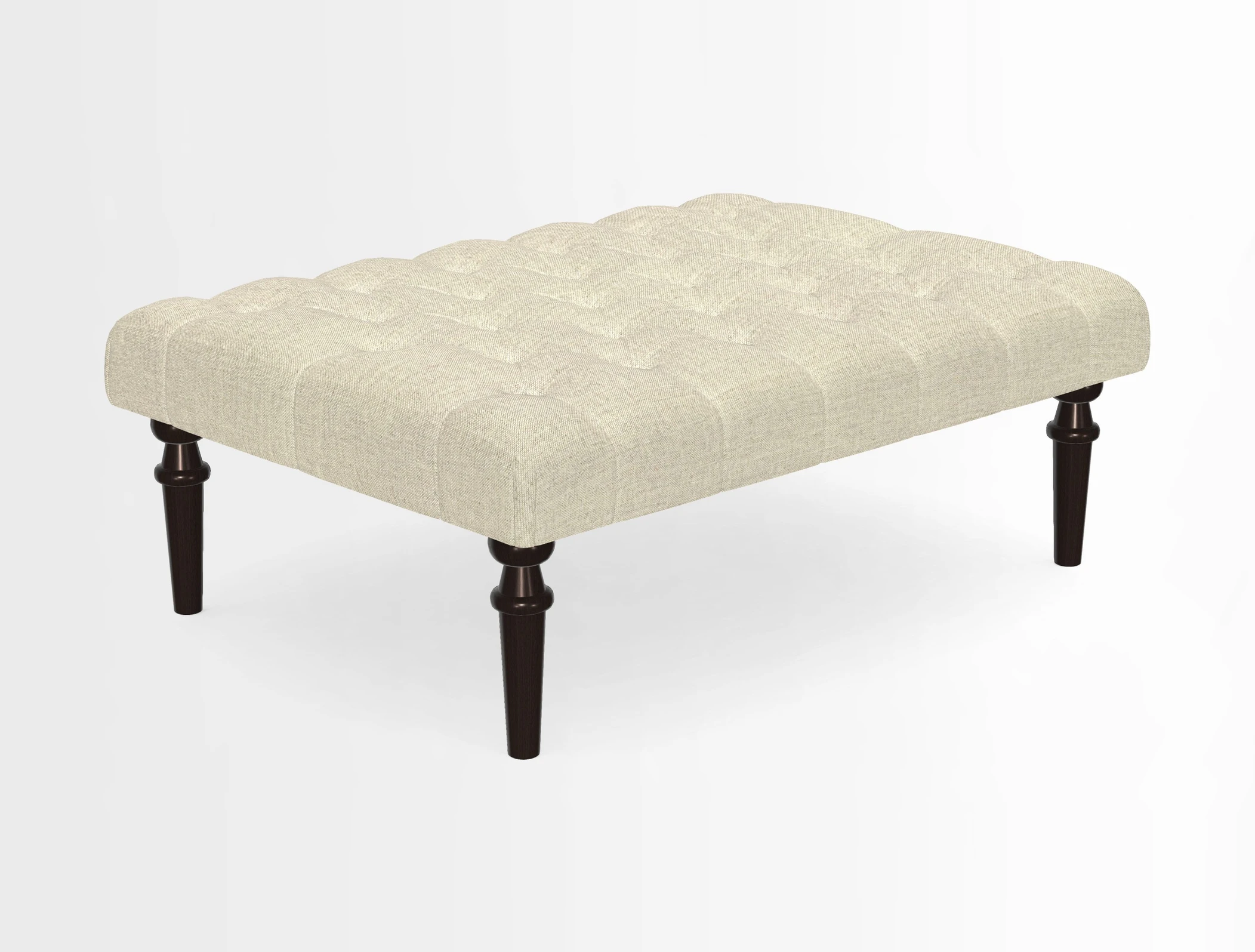 Pentlow Footstool in Mulberry Pompadour Floral Velvet Spice