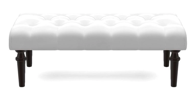 Small Buttoned Footstool