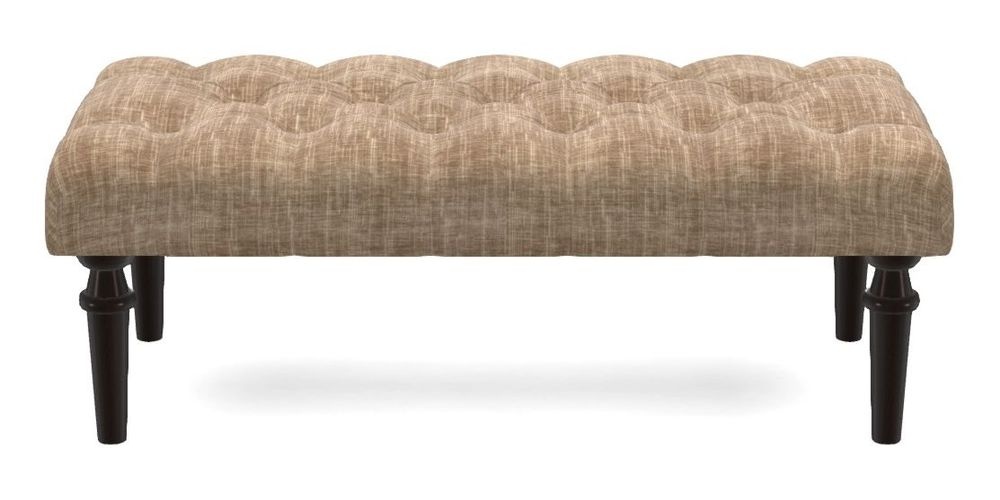 Small Buttoned Footstool