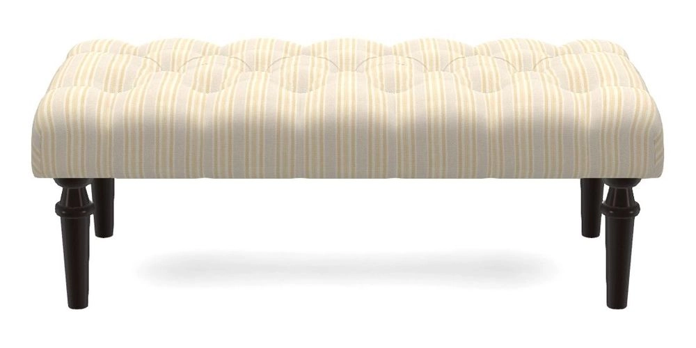 Bespoke Small Buttoned Footstools