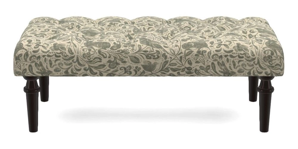 Bespoke Small Buttoned Footstools