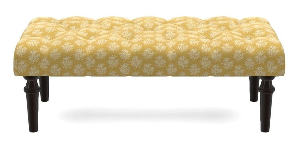 Bespoke Small Buttoned Footstools