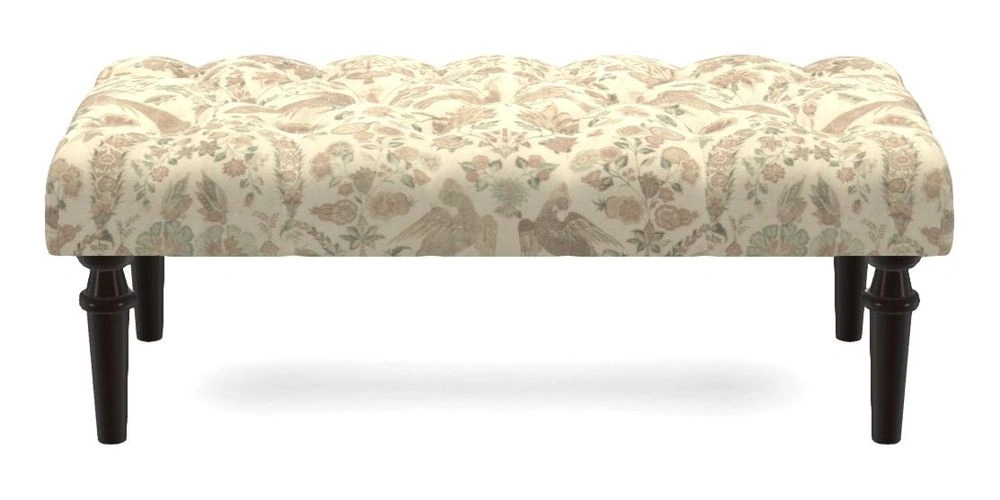 Bespoke Small Buttoned Footstools