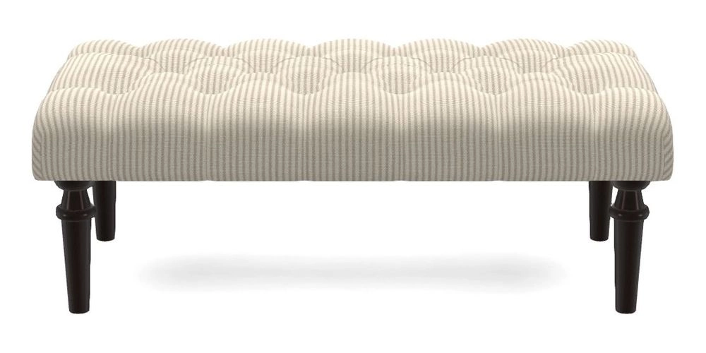 Bespoke Small Buttoned Footstools