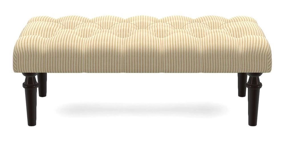 Bespoke Small Buttoned Footstools