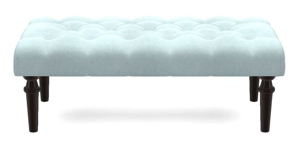 Small Buttoned Footstool