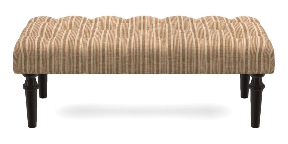 Small Buttoned Footstool