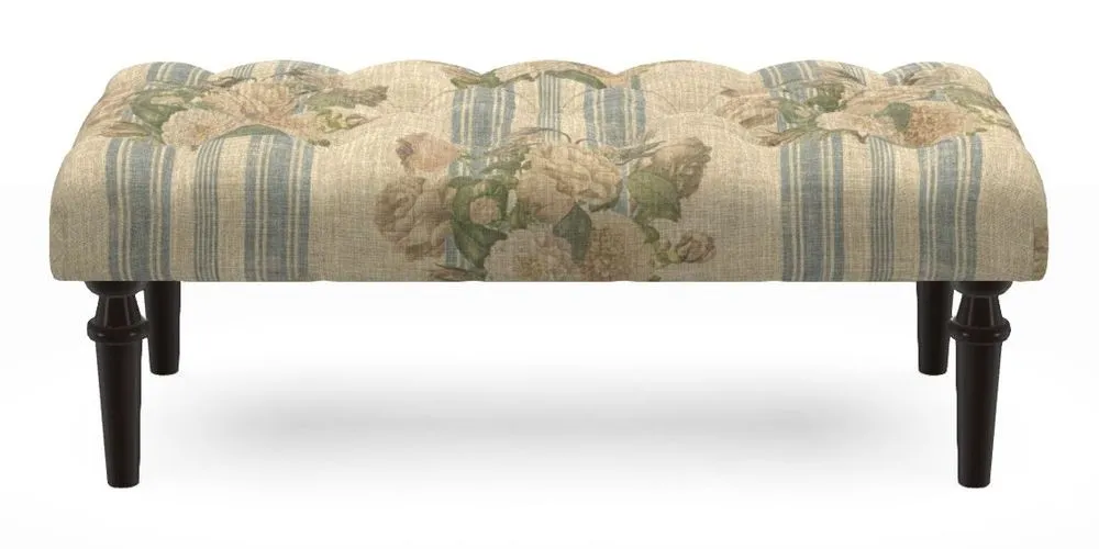 Bespoke Small Buttoned Footstools