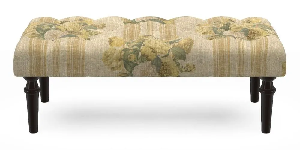 Bespoke Small Buttoned Footstools