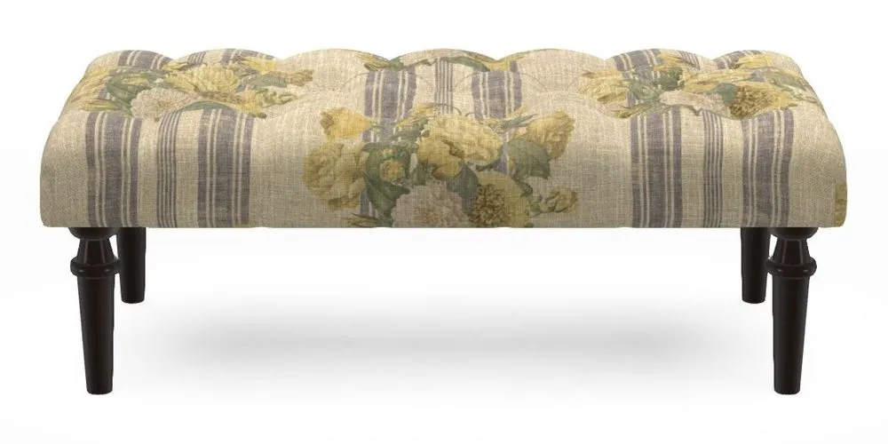 Bespoke Small Buttoned Footstools