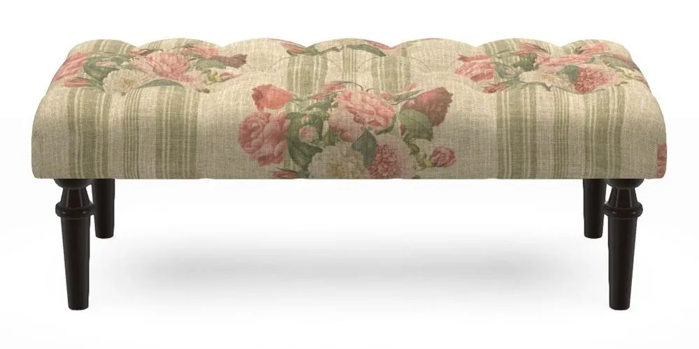 Bespoke Small Buttoned Footstools