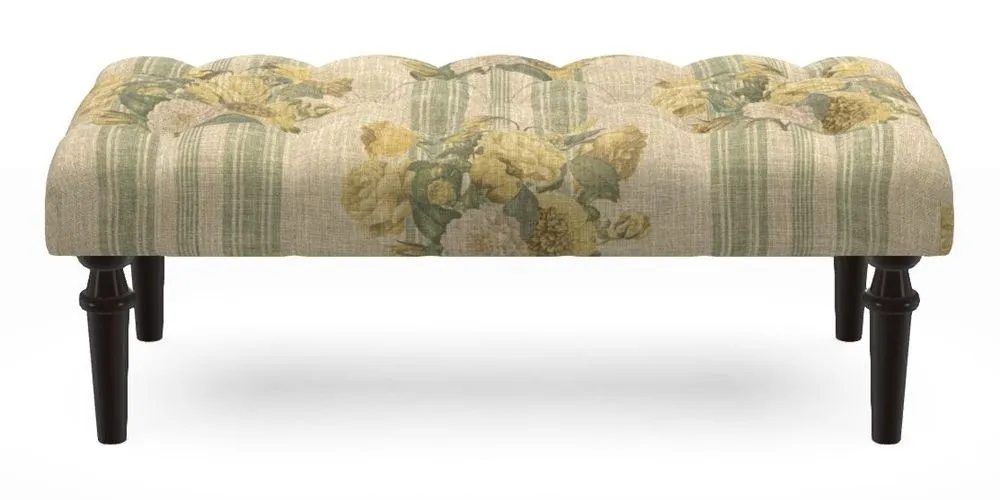 Bespoke Small Buttoned Footstools