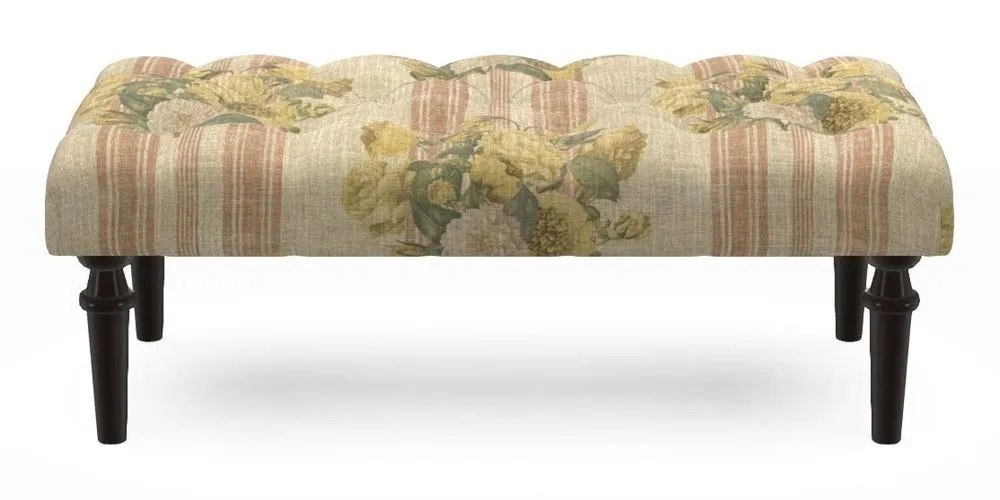 Bespoke Small Buttoned Footstools