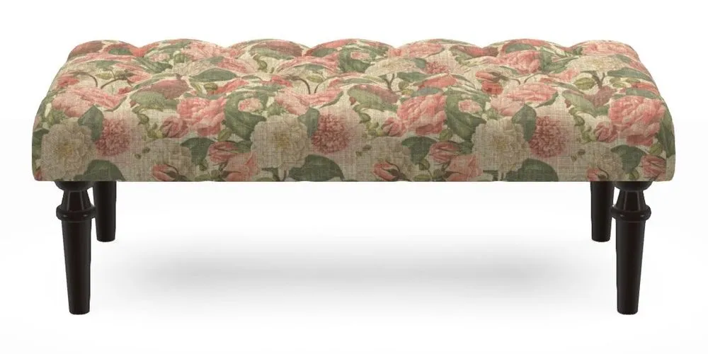 Bespoke Small Buttoned Footstools