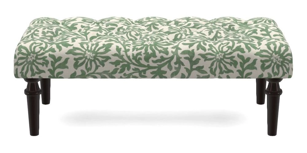 Bespoke Small Buttoned Footstools