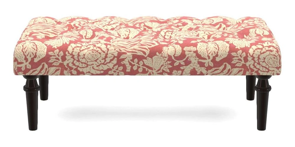 Bespoke Small Buttoned Footstools