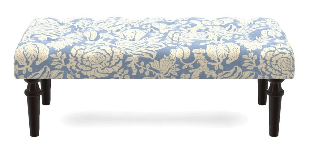 Bespoke Small Buttoned Footstools