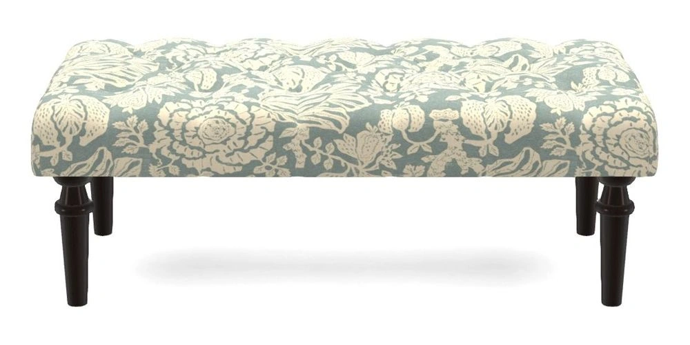 Bespoke Small Buttoned Footstools