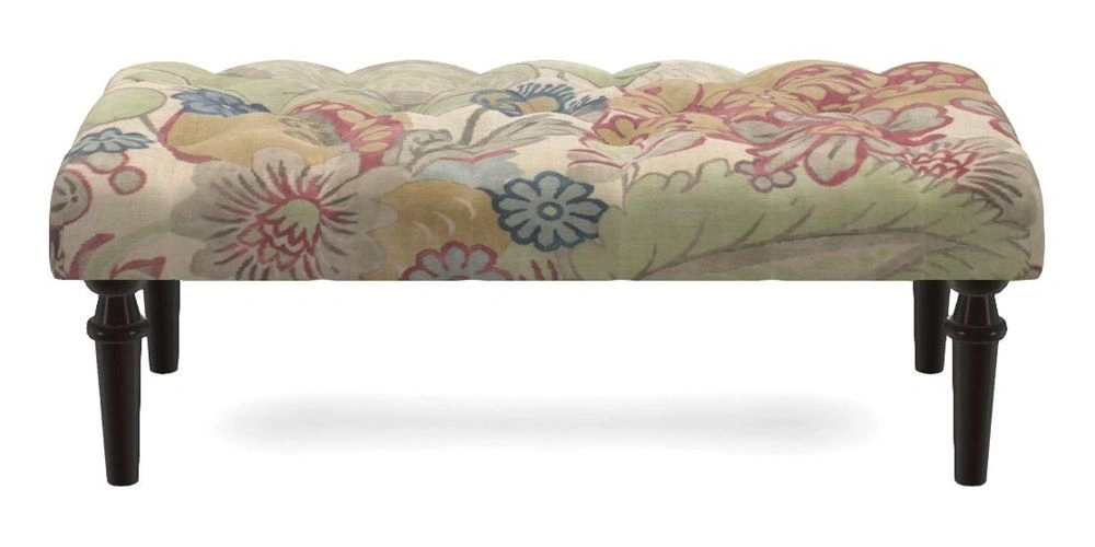 Bespoke Small Buttoned Footstools