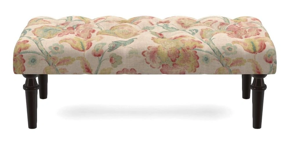 Bespoke Small Buttoned Footstools