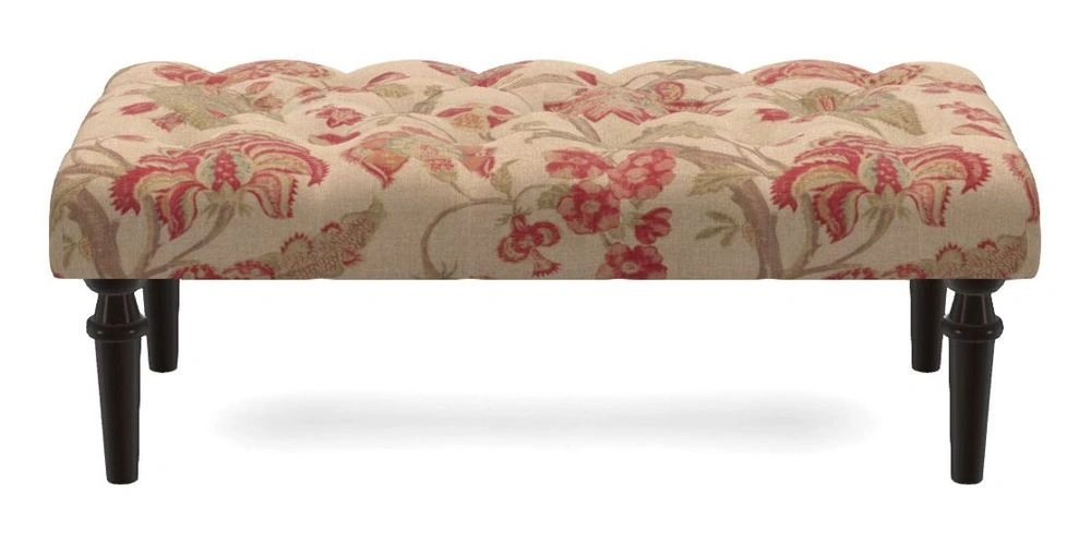 Bespoke Small Buttoned Footstools