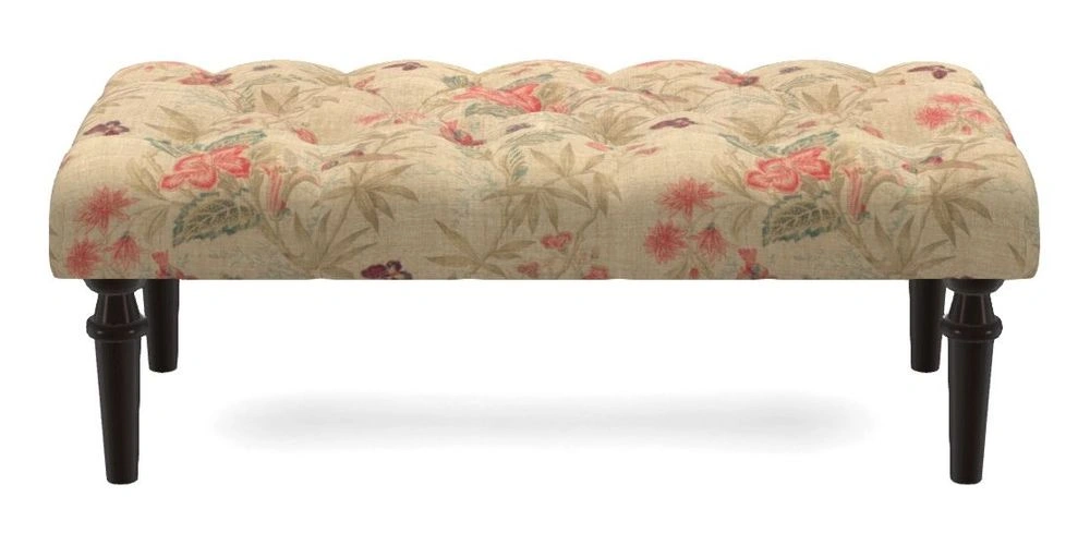 Bespoke Small Buttoned Footstools