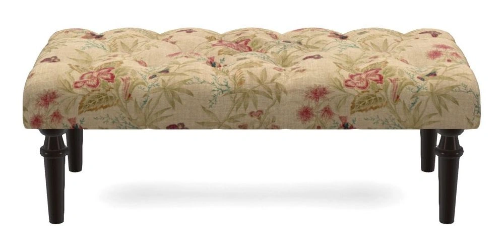 Bespoke Small Buttoned Footstools