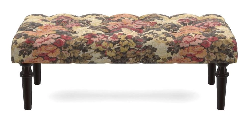 Bespoke Small Buttoned Footstools