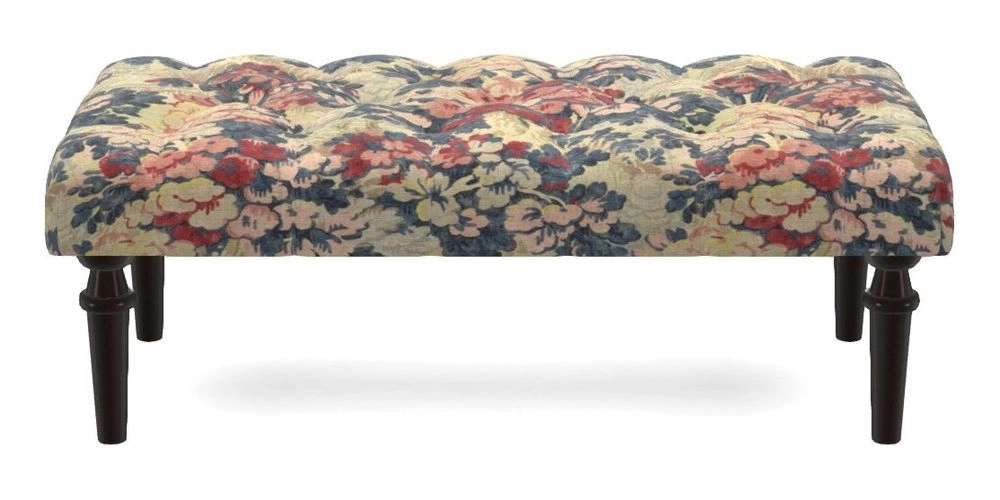 Bespoke Small Buttoned Footstools