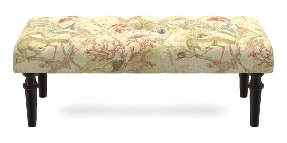 Bespoke Small Buttoned Footstools