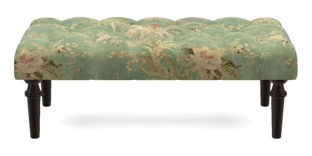 Bespoke Small Buttoned Footstools