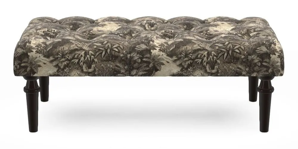 Bespoke Small Buttoned Footstools