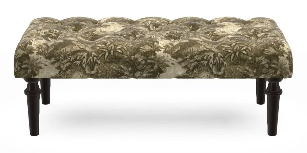 Bespoke Small Buttoned Footstools