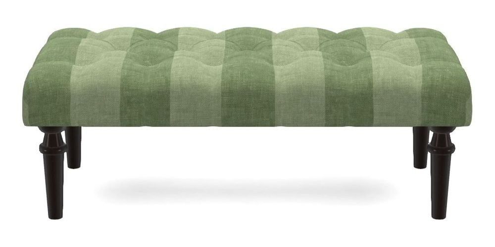 Small Buttoned Footstool