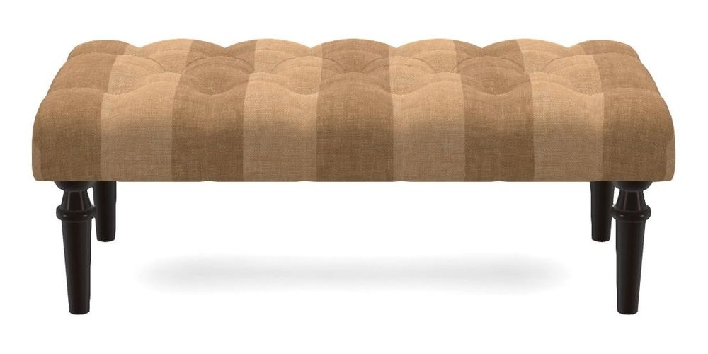 Small Buttoned Footstool